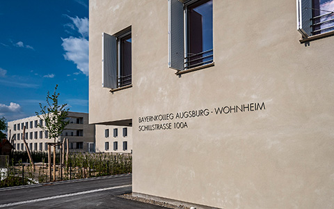 Wohnheim des Bayernkolleg Augsburg